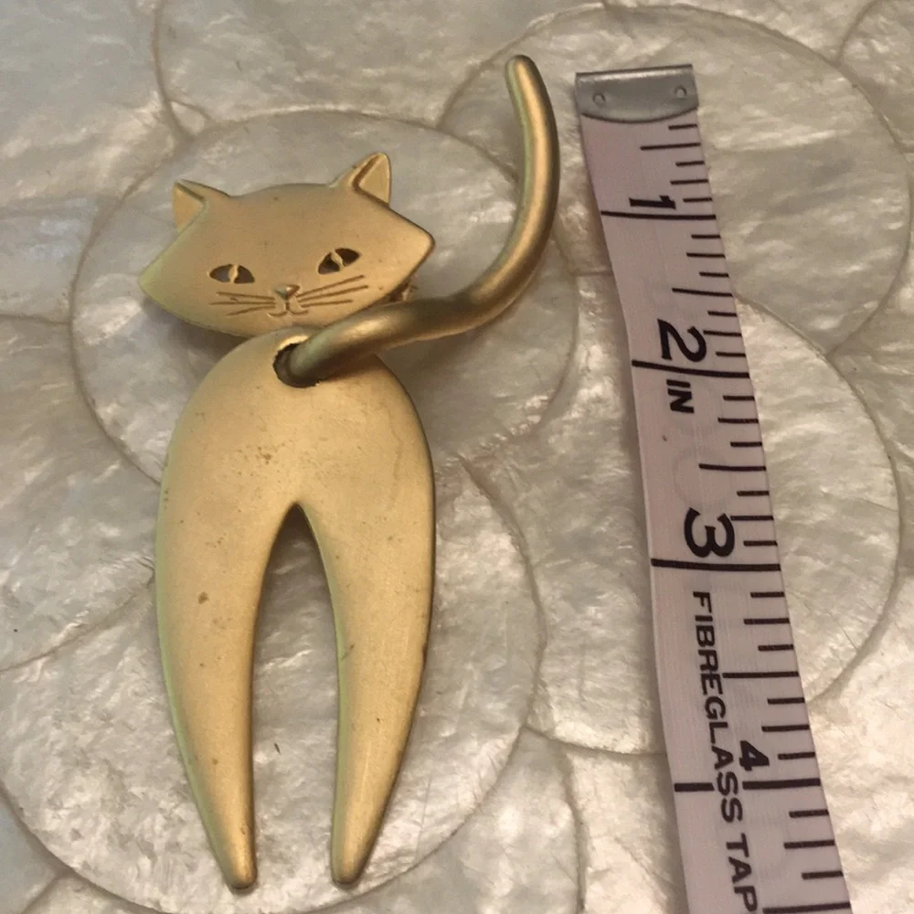 VTG 2 PIECE KITTY PIN - Picture 2 of 11